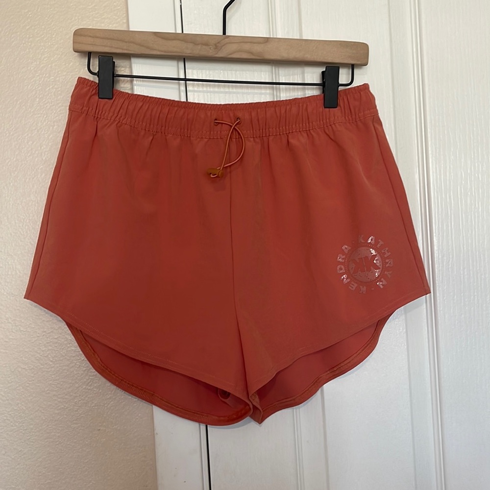 Gymshark: like new KK Fit Earth Orange Woven Shorts - size small